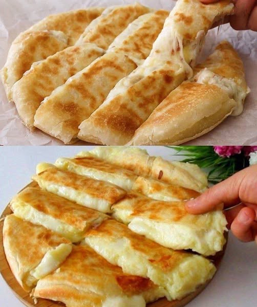 Szczęście na talerzu może być takie proste, chleb serowy jest taki dobry!