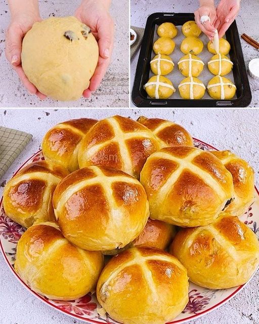 Domowe Bułeczki Wielkanocne: Aromatyczne i Puszyste Wypieki, Które Rozpieszczają Smakiem