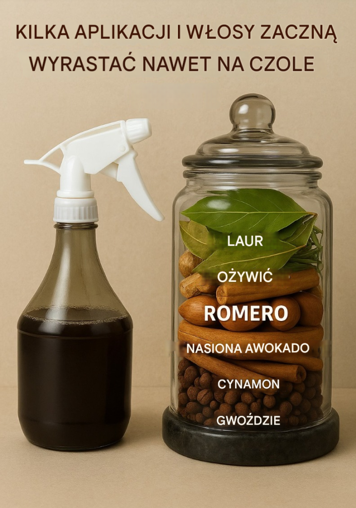 Tonik do włosów z liściem laurowym, rozmarynem i awokado: naturalny wzrost włosów!