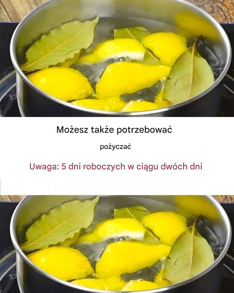 Gotowanie cytryny z liśćmi laurowymi: korzyści zdrowotne