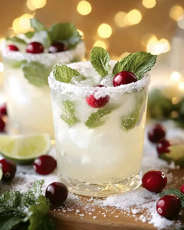 White Christmas Mojito: świąteczny i pełen życia koktajl