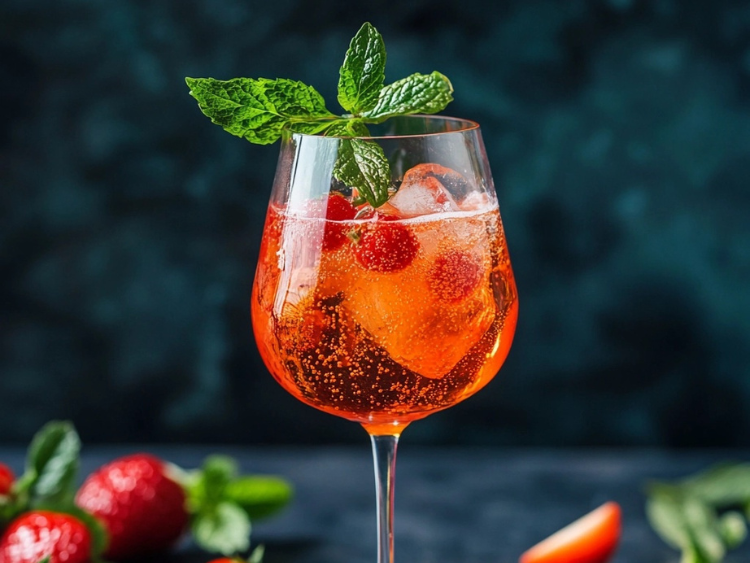 Erdbeer Aperol Spritz – Ein erfrischender Sommerdrink